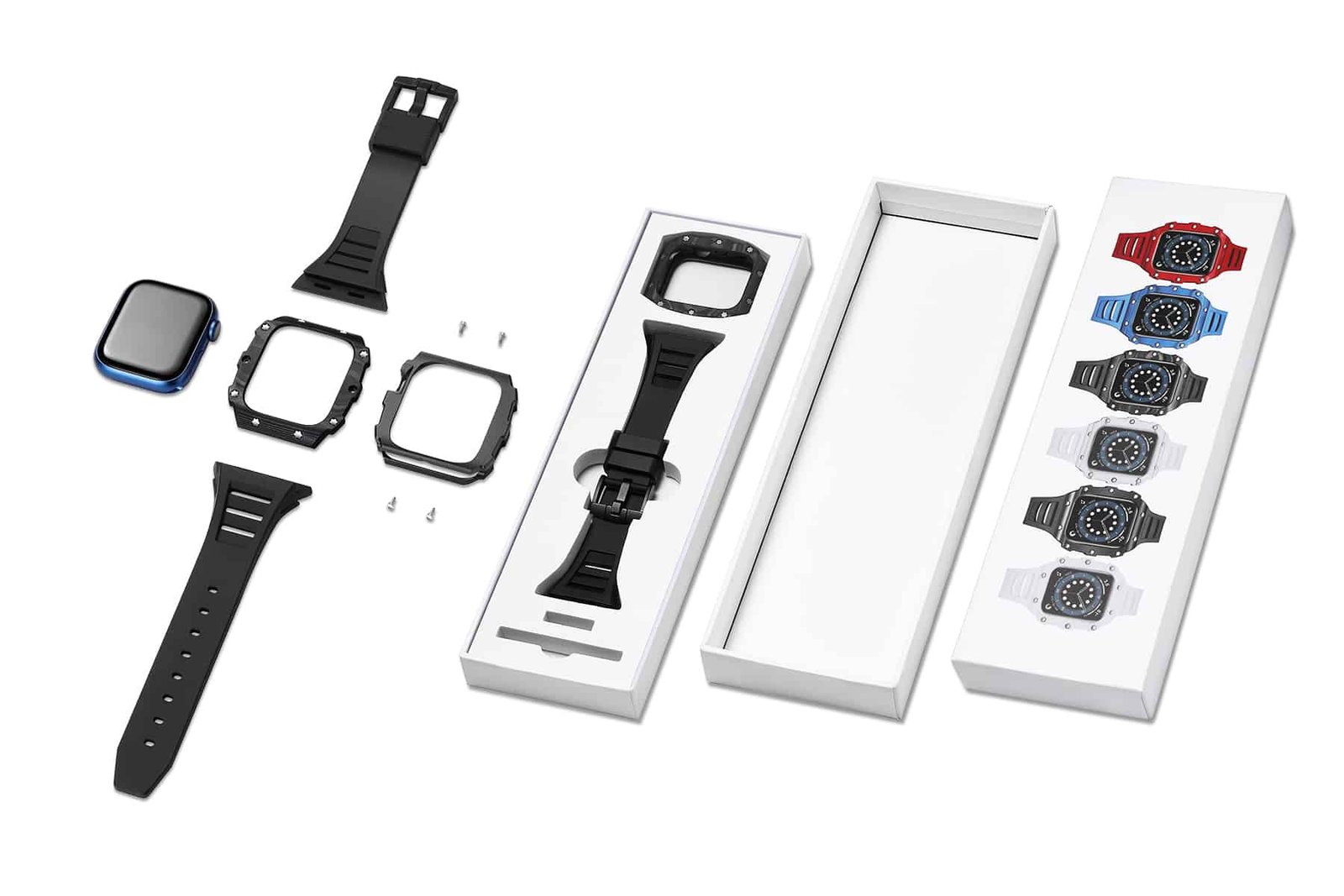 How to buy Wholesale Stainless Steel and Carbon Fiber Apple Watch Case